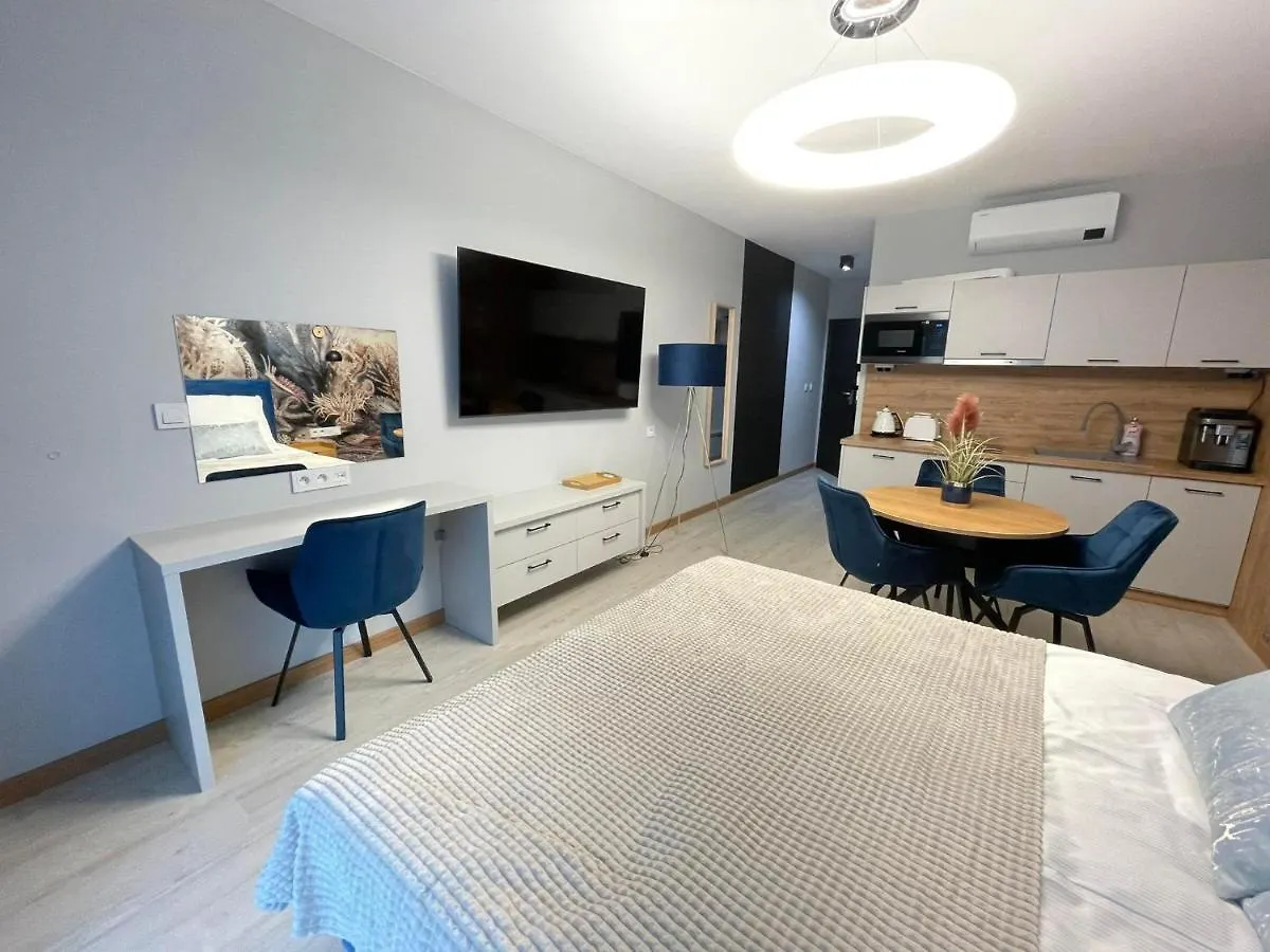 Apartament Podwodny Studio Lux - Obiekt Solny Resort z basenem Kołobrzeg